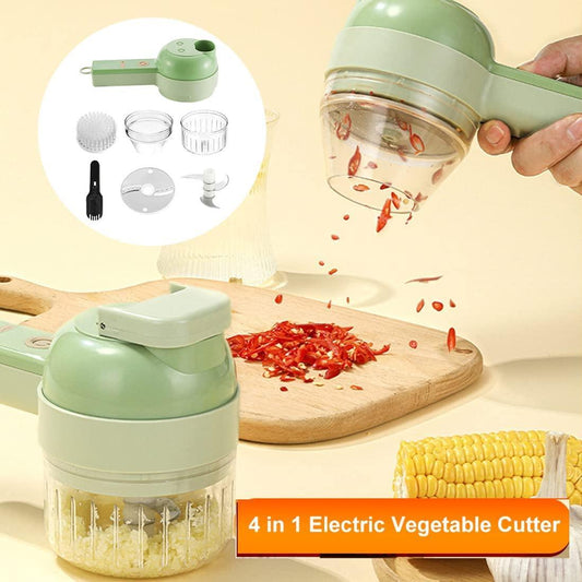 Partial Payment for 4 in 1 Portable Electric Vegetable Cutter Set (Pay 72 Now and rest on Delivery) 1758184504-977