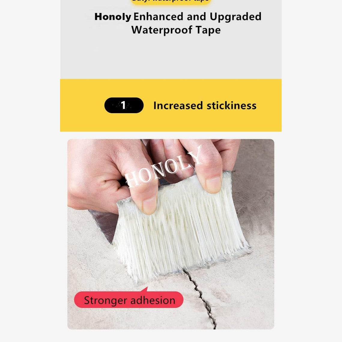 Leakage Repair Waterproof Tape for Pipe Leakage Roof Water Leakage Solution Aluminium Foil Tape Waterproof Adhesive Tape Sealing Duct Rubber Tape for Leakage 5CM*5M Pack Of 2 , Silver GenzVybs